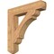 Ekena Millwork Olympic Craftsman Smooth Bracket, Western Red Cedar, 5 1/2"W x 32"D x 32"H BKT06X32X32OLY04SWR - alternate 1